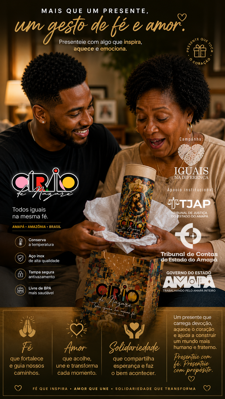 Mais que um presente, um gesto de fé e amor · Círio de Nazaré